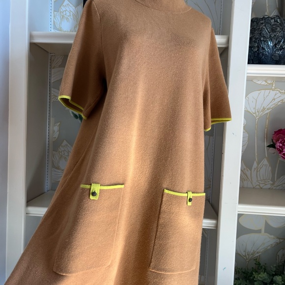 NWT The Annalise Mock-Neck Mini Sweater Dress by Maeve XL, Anthropologie - Picture 3 of 4